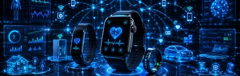 IoT enabled wearable app development